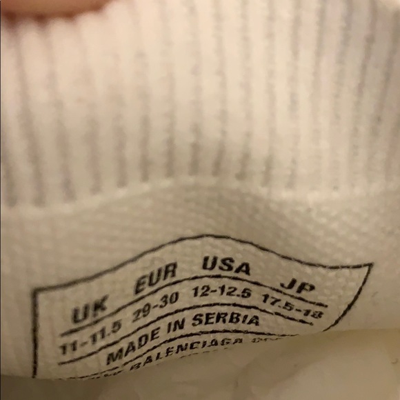 Balenciaga  White Sneakers